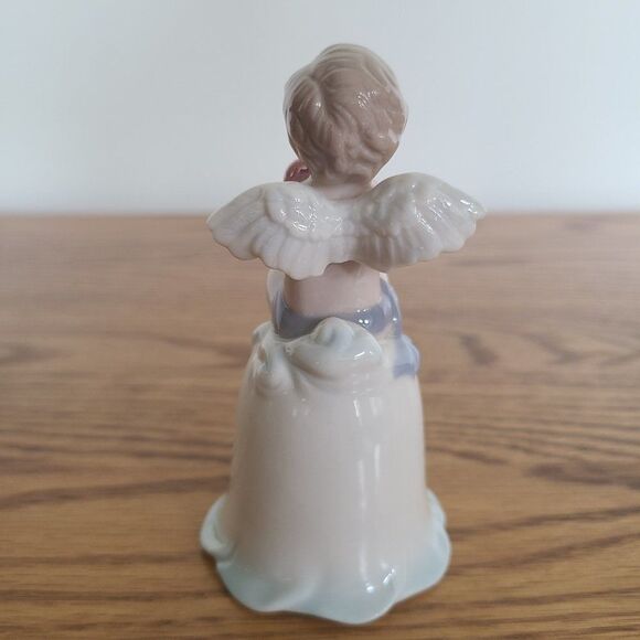 Avon 2002 Porcelain Cherub Bell Collectible Bell Angel Bell Retired Item Vintage - Picture 7 of 15